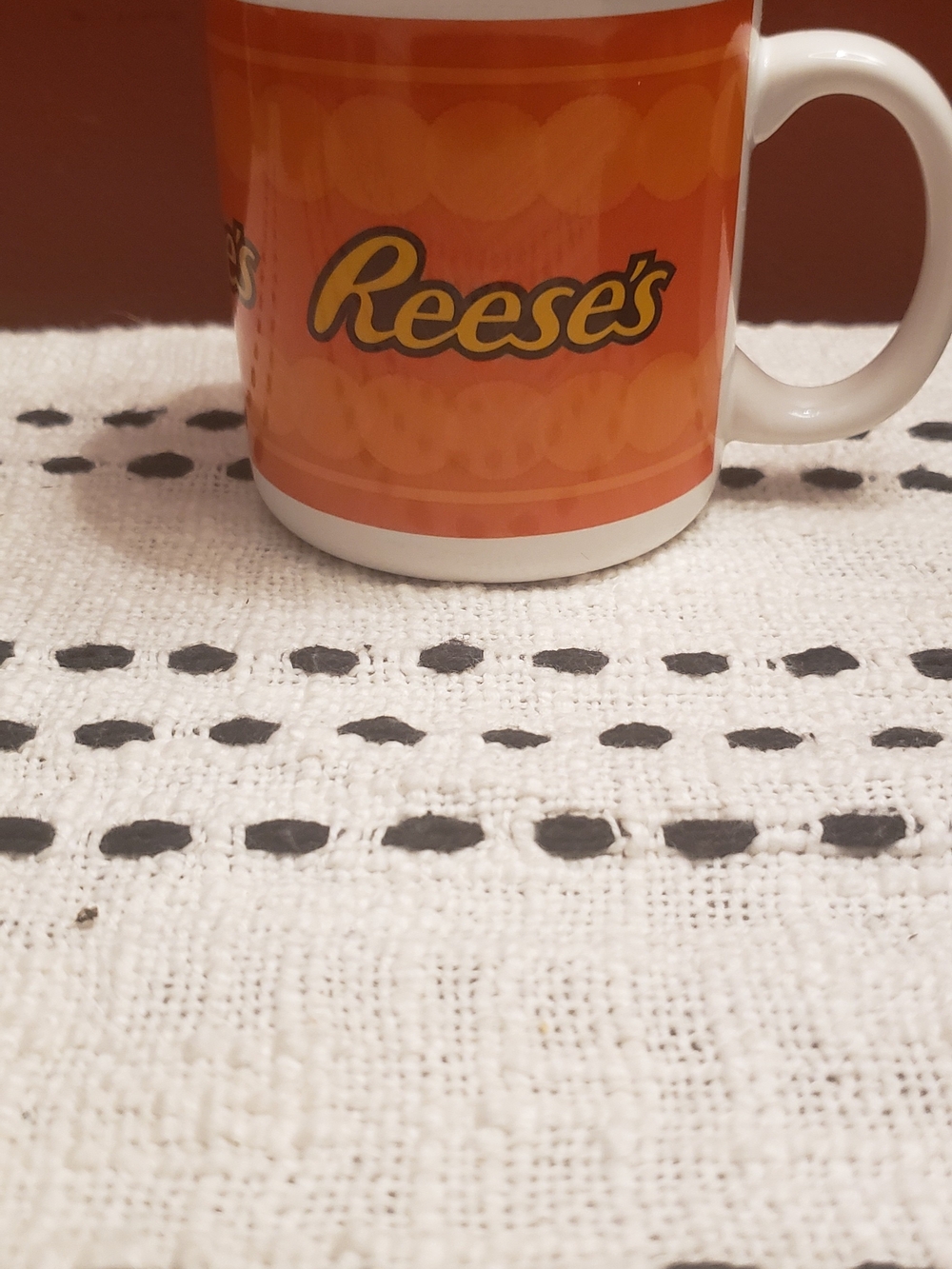 Orange Ceramic Coffee Mug - Branded